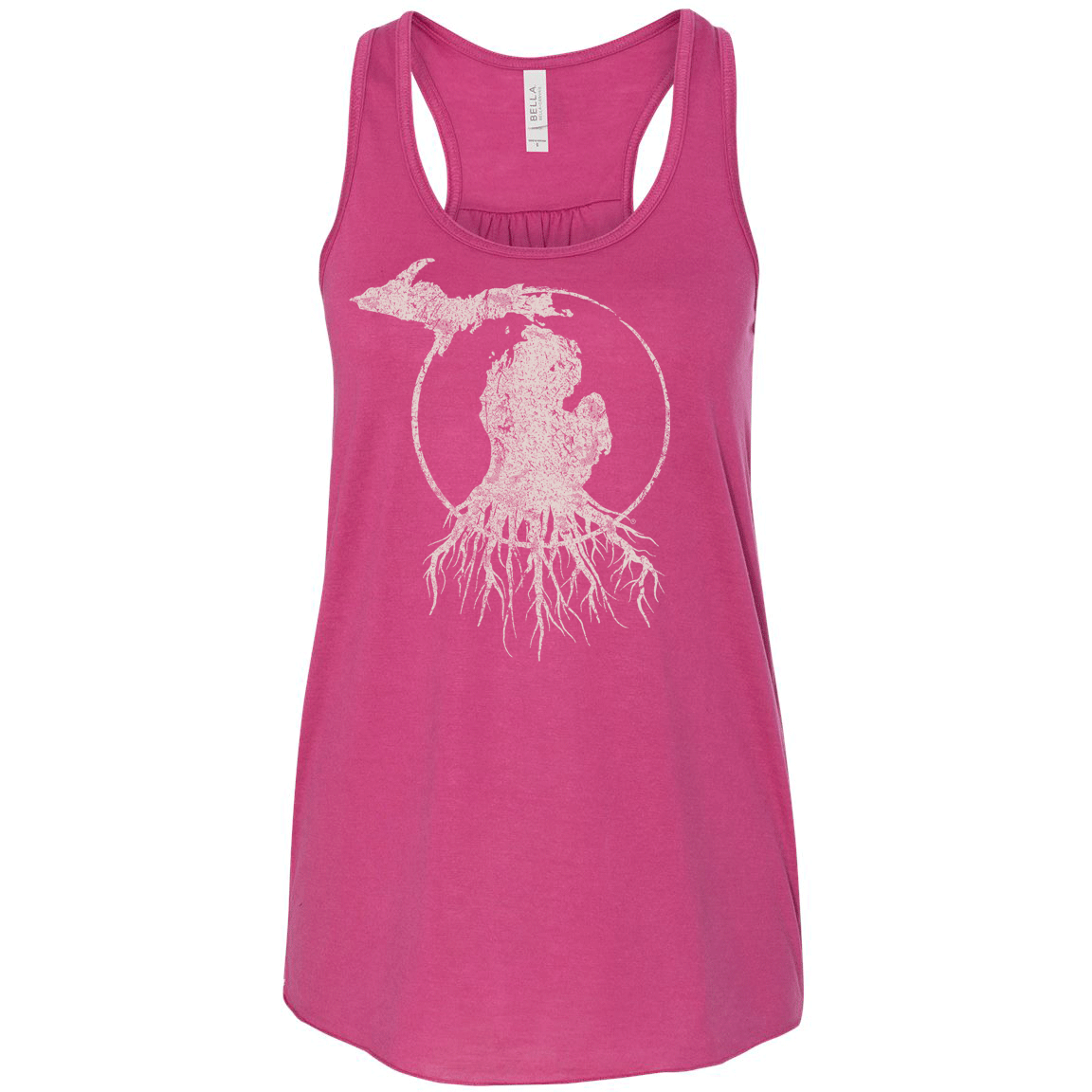 MI Roots - Ladies' Flowy Tank