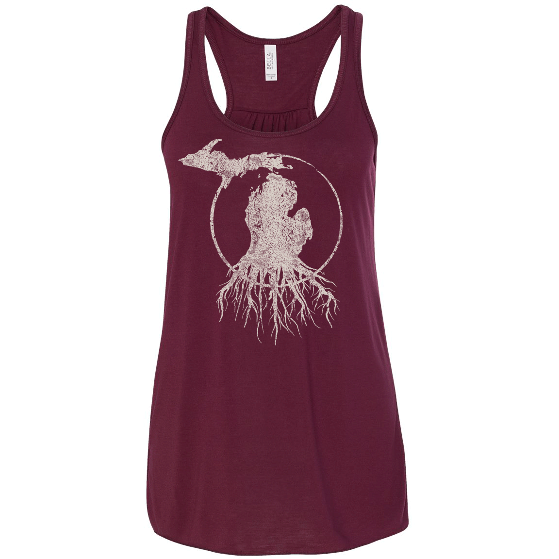 MI Roots - Ladies' Flowy Tank