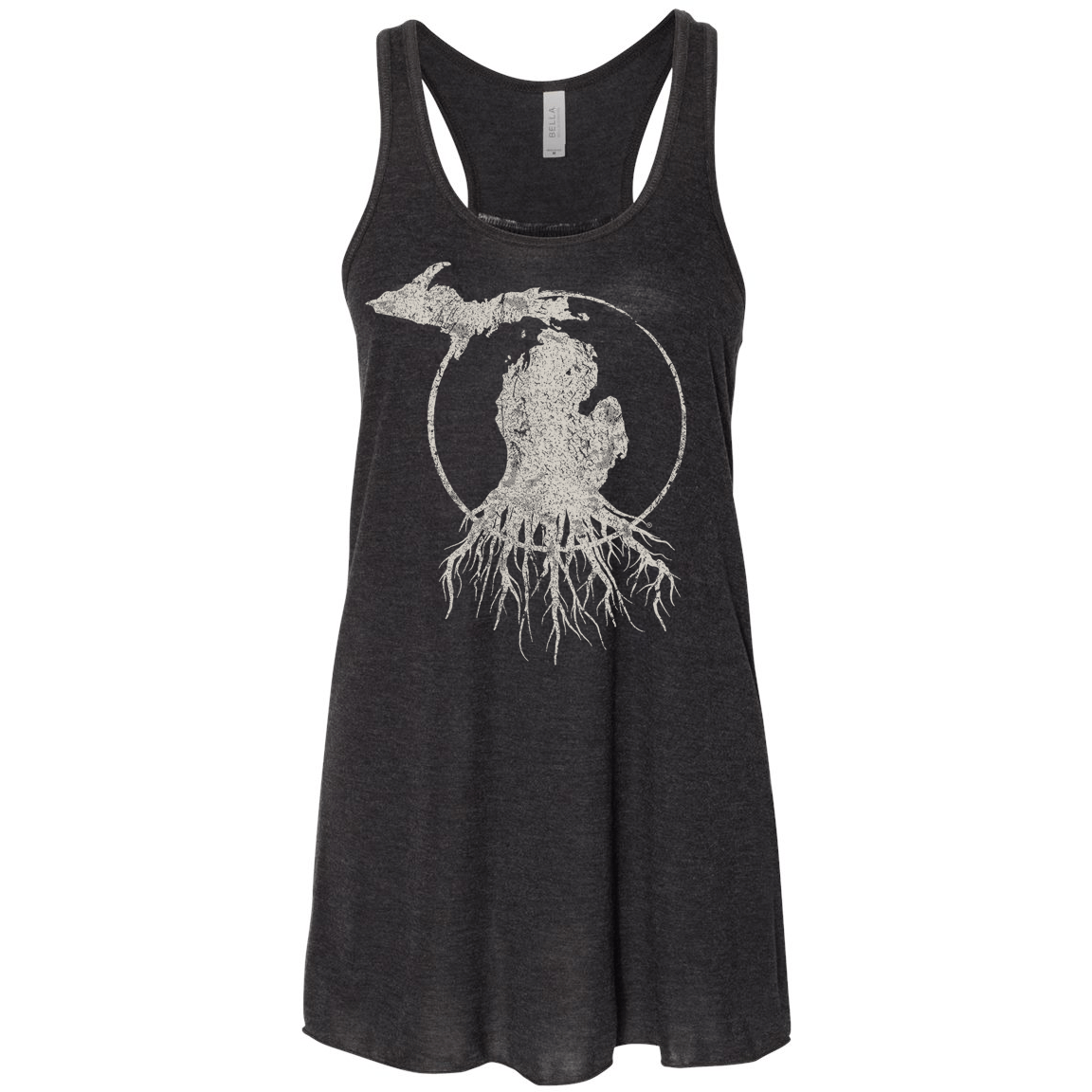 MI Roots - Ladies' Flowy Tank