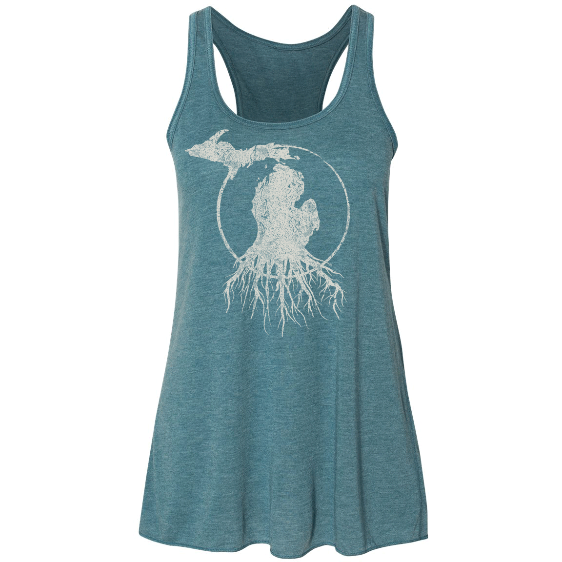 MI Roots - Ladies' Flowy Tank