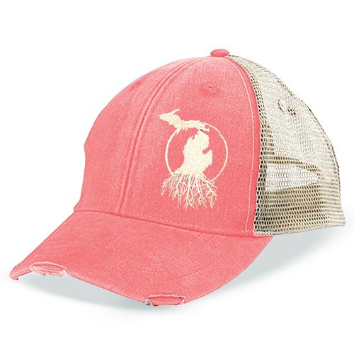 MI Roots - Vintage Weathered Trucker Cap