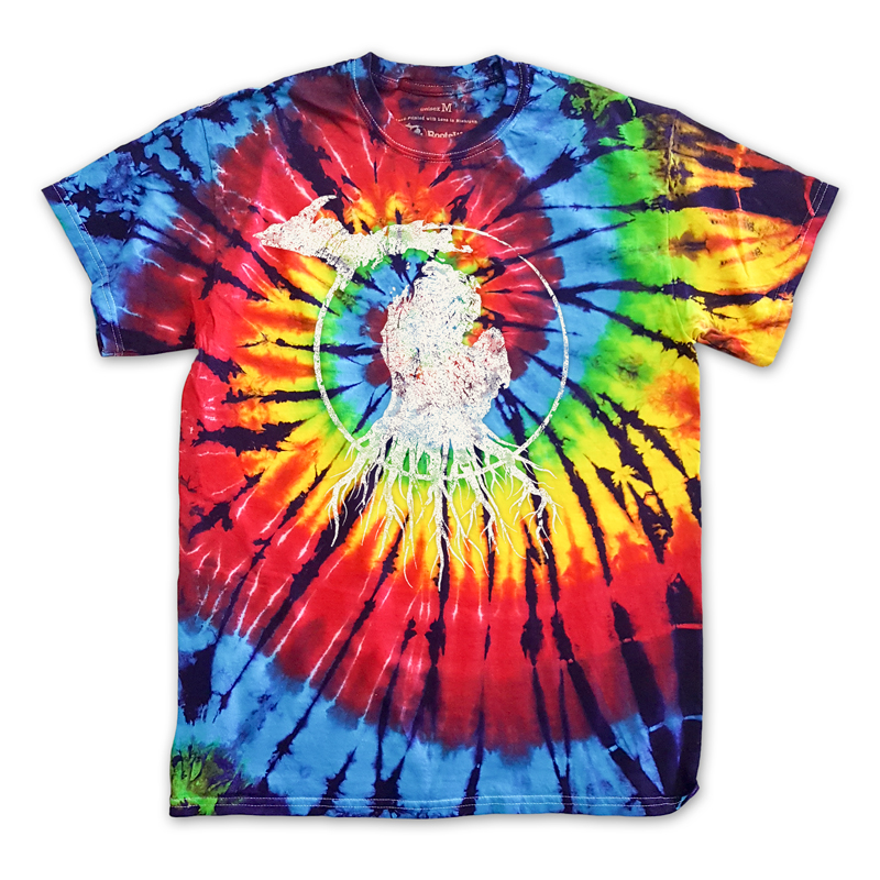 MI Roots - Unisex Tie Dye Tee