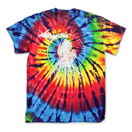 MI Roots - Unisex Tie Dye Tee
