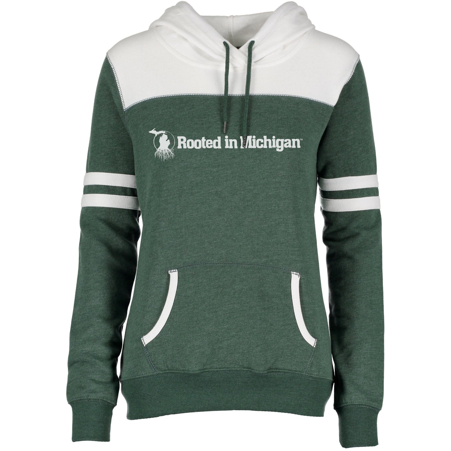 Rooted - Ladies Varsity Fleece Pullover