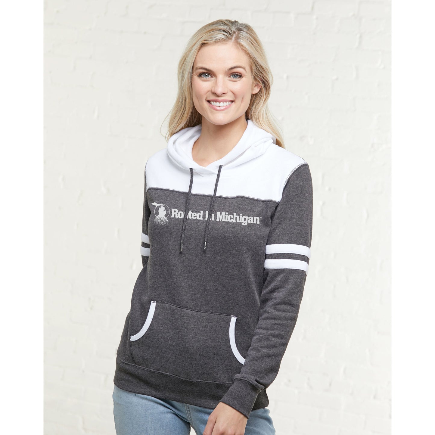 Rooted - Ladies Varsity Fleece Pullover