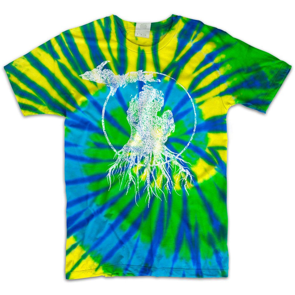 MI Roots - Unisex Tie Dye Tee