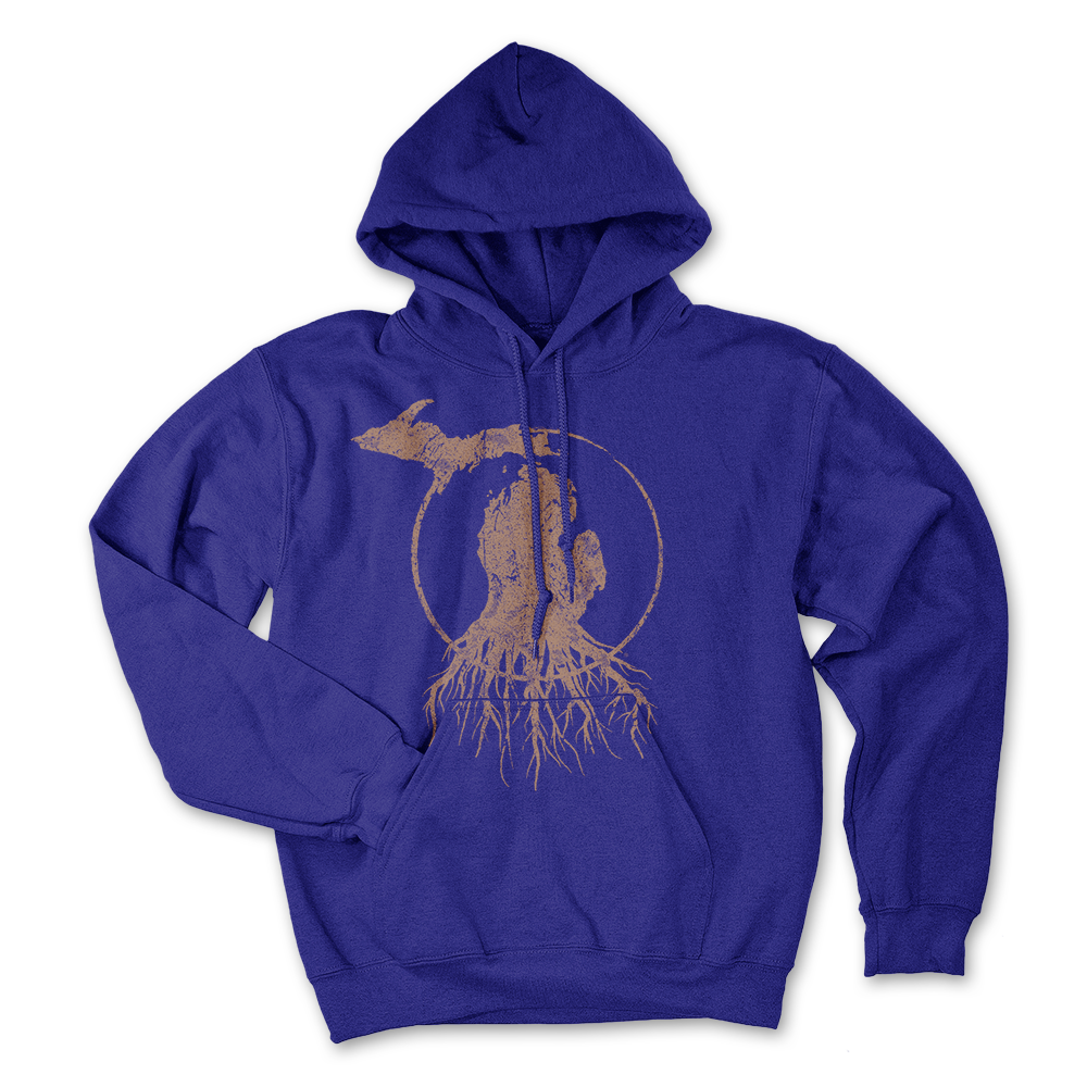 MI Roots - Unisex TALL Hooded Sweatshirt