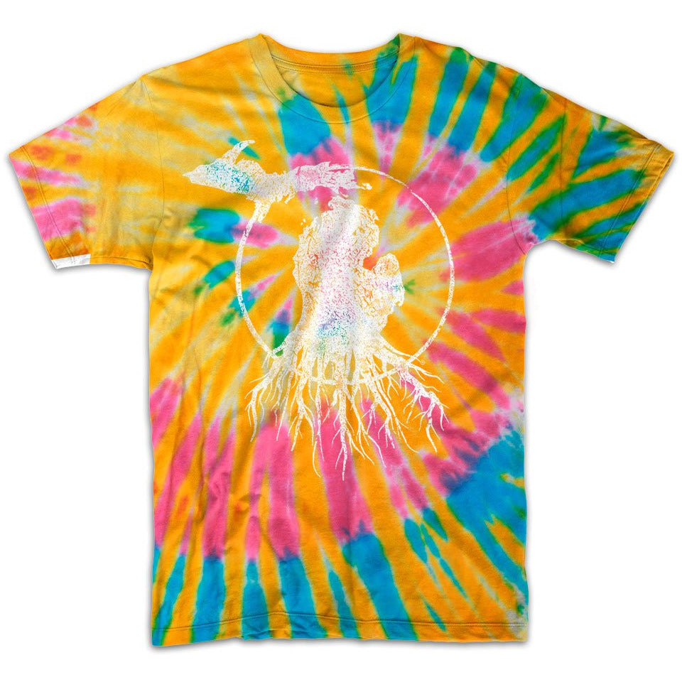 MI Roots - Unisex Tie Dye Tee