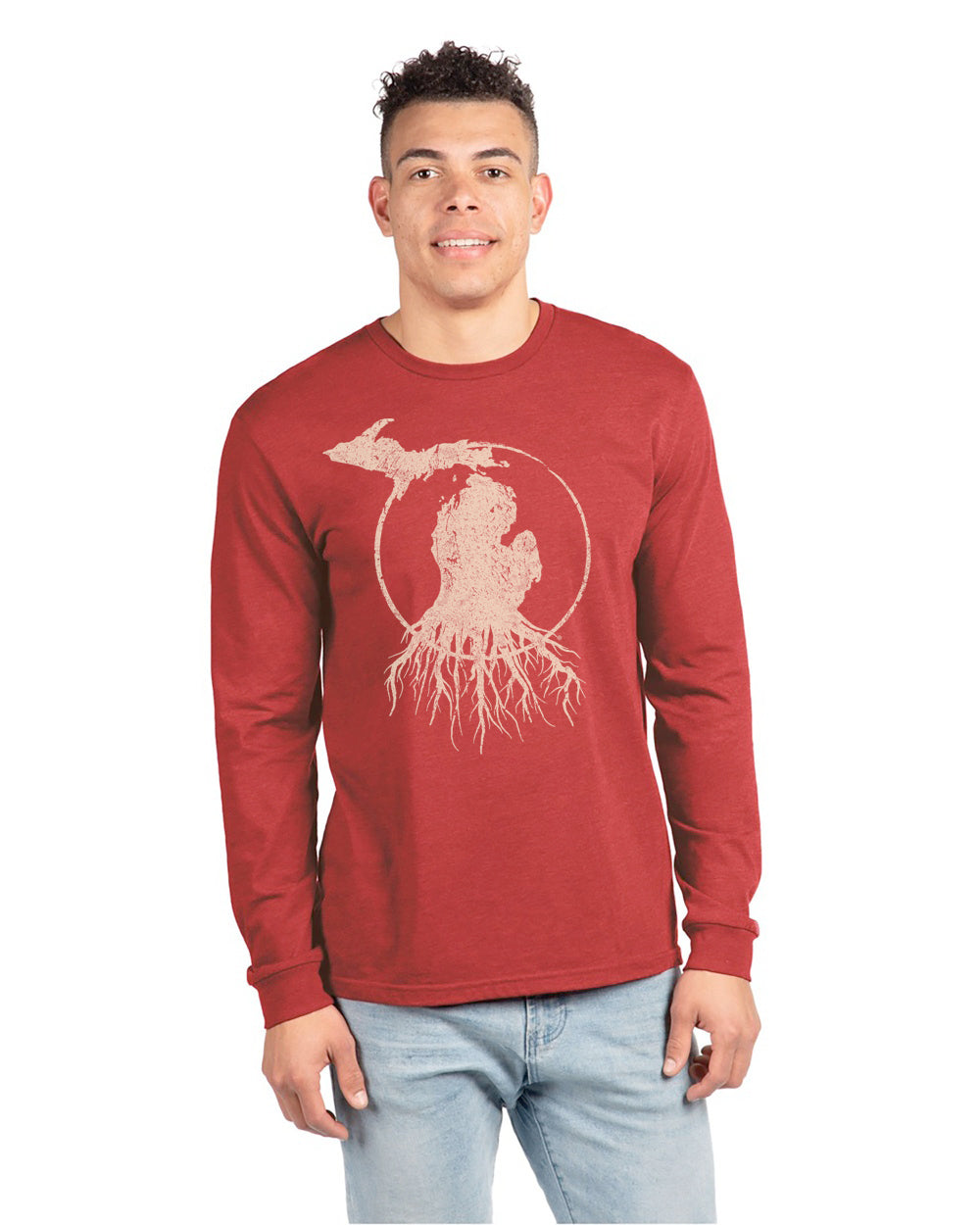MI Roots - Unisex Heather Long Sleeve