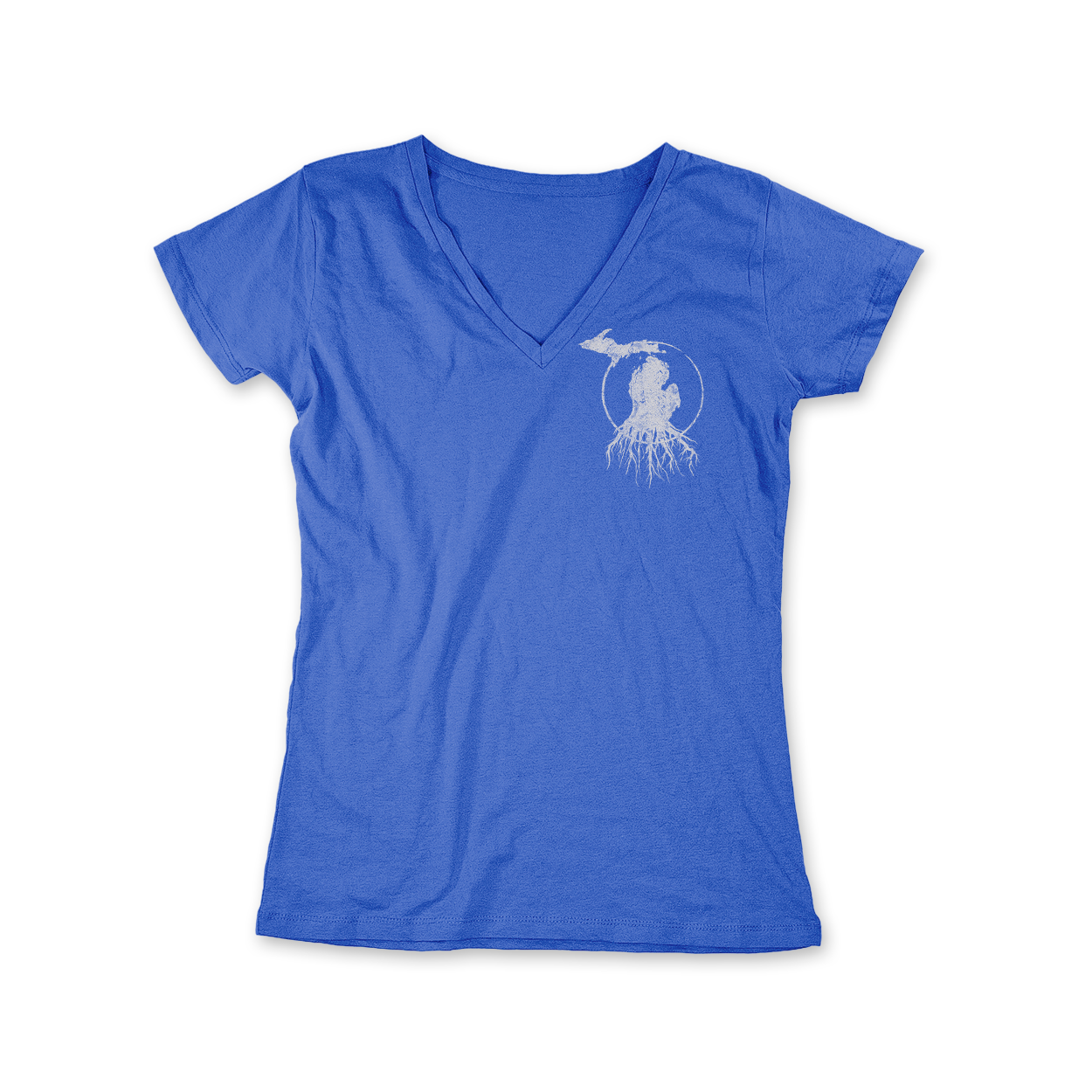 MI Roots - Ladies' V-Neck