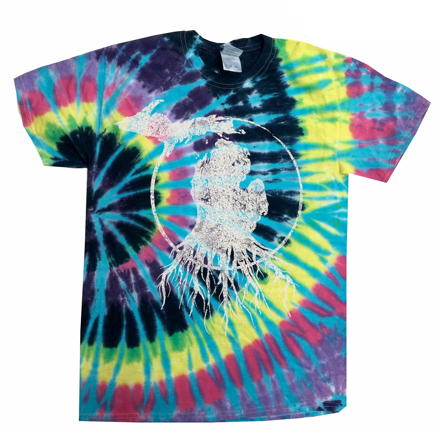 MI Roots - Unisex Tie Dye Tee