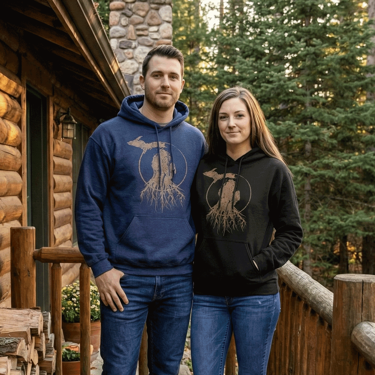 MI Roots - Unisex Basic Hooded Sweatshirt